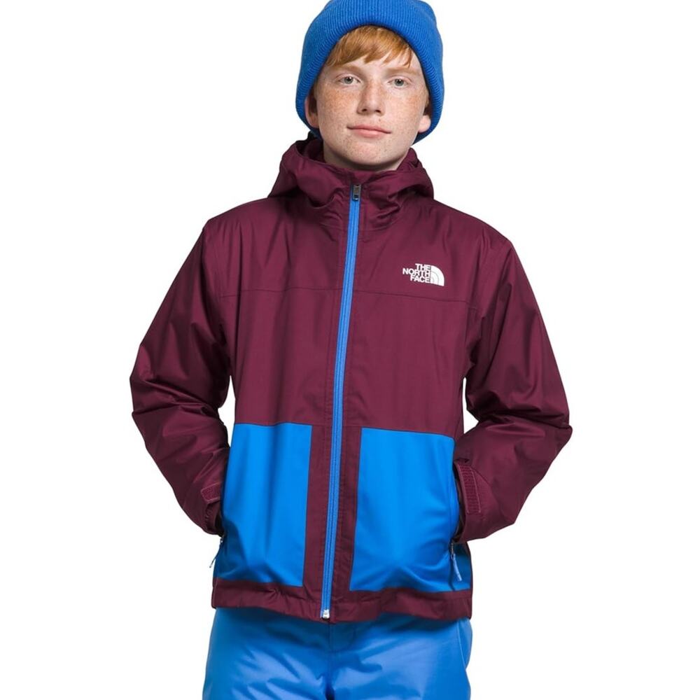 The North Face Boys Freedom Triclimate Jacket Boysenberry XS 6 Waterproof 3-in-1